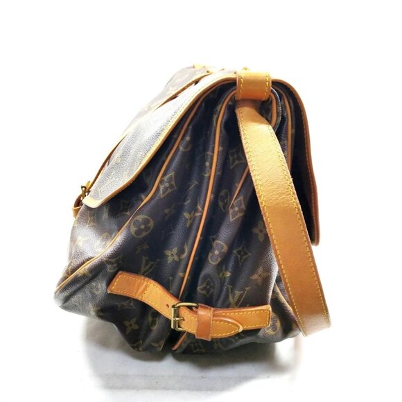 Louis Vuitton LV Crossbody bag Saumur 35 Brown Monogram 580-052125 - Picture 3 of 11